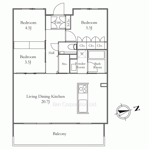 Property Blueprint /rent/tokyoapartment/search/results/215240/2026040347.html