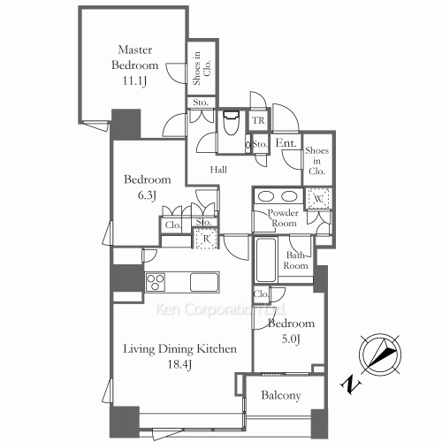 Property Blueprint /rent/tokyoapartment/search/results/211101/2026040352.html