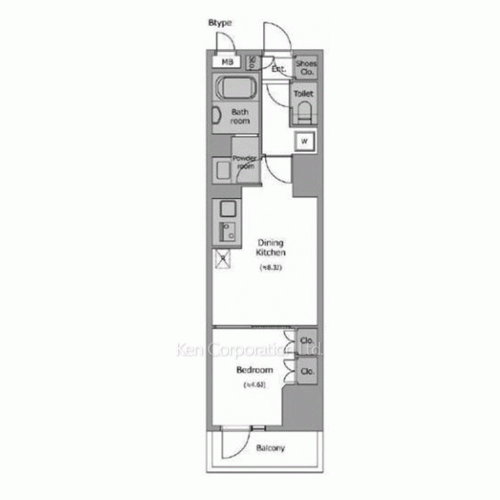 Property Blueprint /rent/tokyoapartment/search/results/202525/2026040498.html