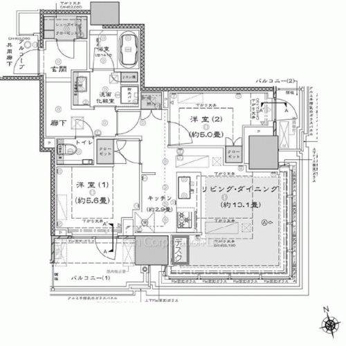 Property Blueprint /rent/tokyoapartment/search/results/204840/2026040548.html