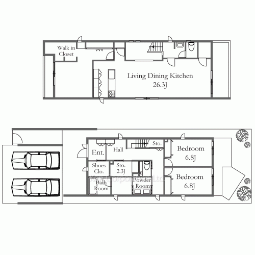 Property Blueprint /rent/tokyoapartment/search/results/215349/2026040553.html