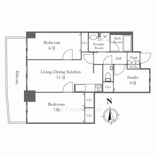 Property Blueprint /rent/tokyoapartment/search/results/164786/2026050151.html
