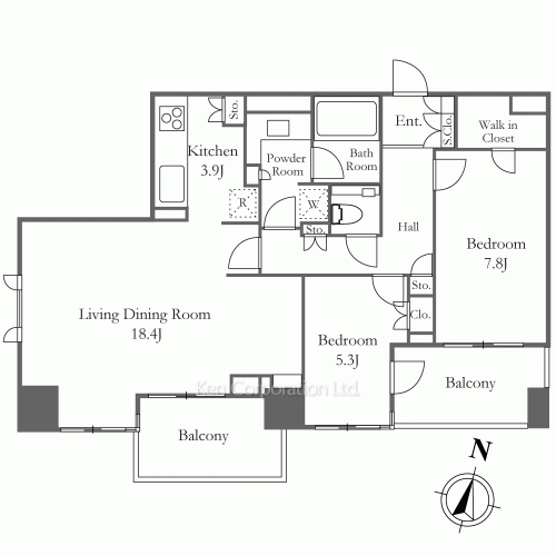 Property Blueprint /rent/tokyoapartment/search/results/156832/2026050190.html