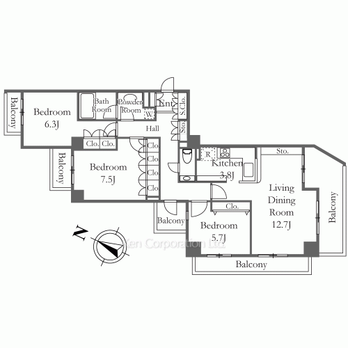 Property Blueprint /rent/tokyoapartment/search/results/125695/2026050496.html