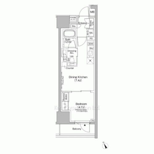 Property Blueprint /rent/tokyoapartment/search/results/213962/2026050498.html