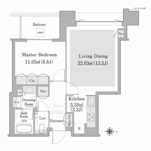 Property Blueprint /rent/tokyoapartment/search/results/207868/2026050565.html