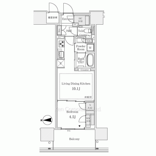 Property Blueprint /rent/tokyoapartment/search/results/213595/2026050590.html