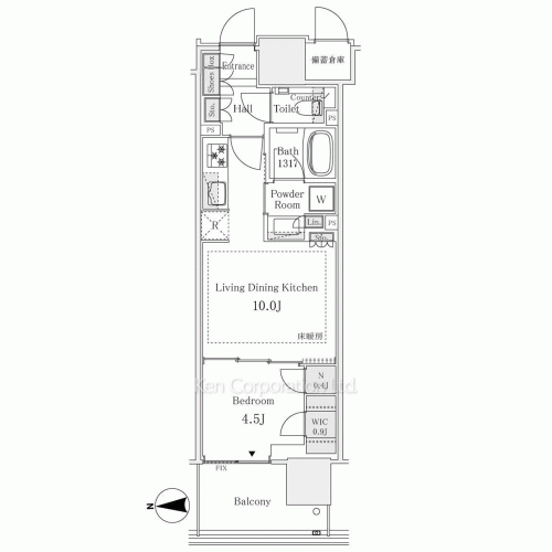Property Blueprint /rent/tokyoapartment/search/results/213595/2026050594.html