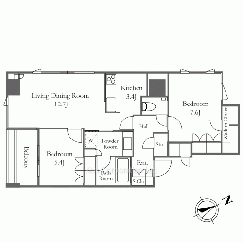 Property Blueprint /rent/tokyoapartment/search/results/194343/2026060012.html