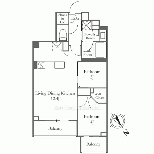 Property Blueprint /rent/tokyoapartment/search/results/215632/2026060083.html