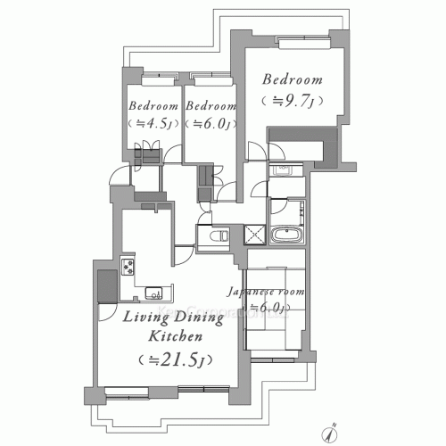 Property Blueprint /rent/yokohamaapartment/search/results/128333/2026060110.html
