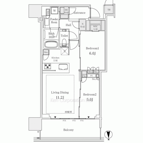 Property Blueprint /rent/tokyoapartment/search/results/213595/2026060233.html