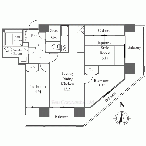 Property Blueprint /rent/tokyoapartment/search/results/198878/2026060411.html