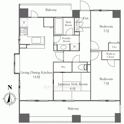 Property Blueprint /rent/yokohamaapartment/search/results/215822/2026060462.html