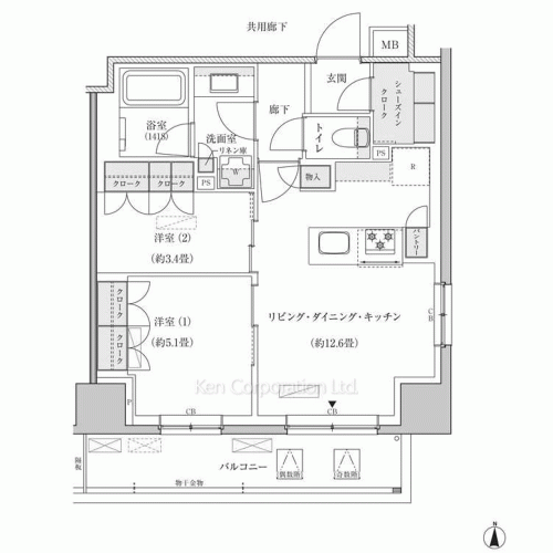 Property Blueprint /rent/tokyoapartment/search/results/214592/2026060473.html