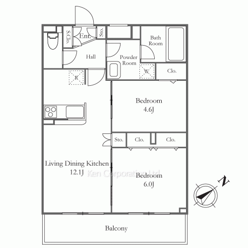 Property Blueprint /rent/tokyoapartment/search/results/215831/2026060527.html