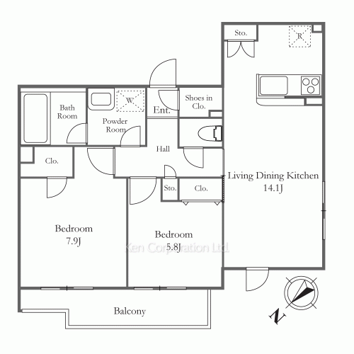 Property Blueprint /rent/tokyoapartment/search/results/215831/2026060534.html