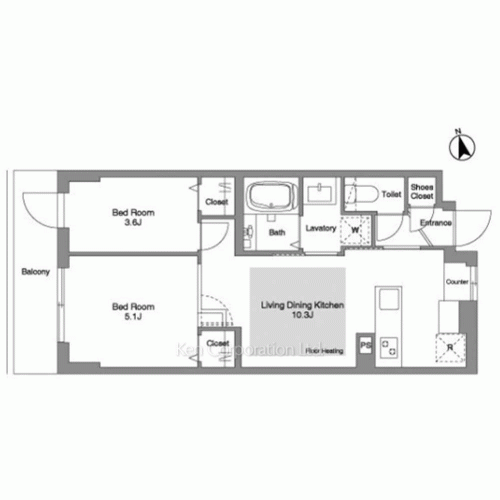 Property Blueprint /rent/tokyoapartment/search/results/215857/2026060592.html