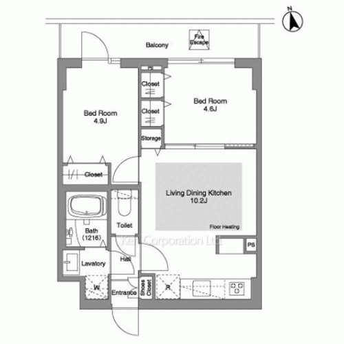 Property Blueprint /rent/tokyoapartment/search/results/215857/2026060595.html