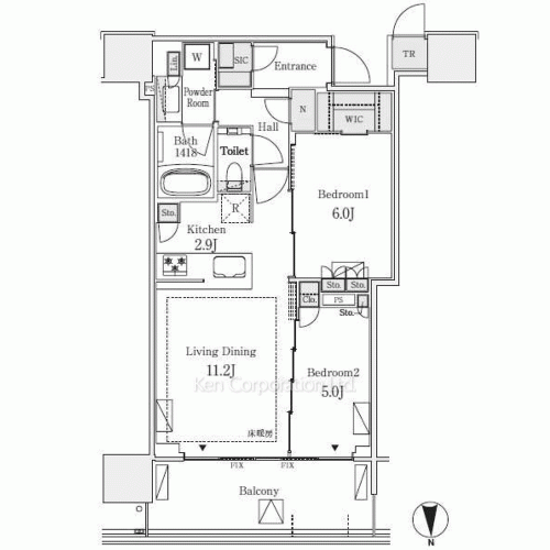 Property Blueprint /rent/tokyoapartment/search/results/213595/2026060632.html