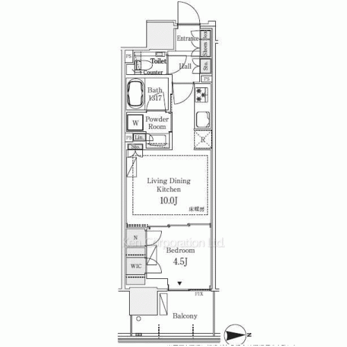 Property Blueprint /rent/tokyoapartment/search/results/213595/2026060668.html
