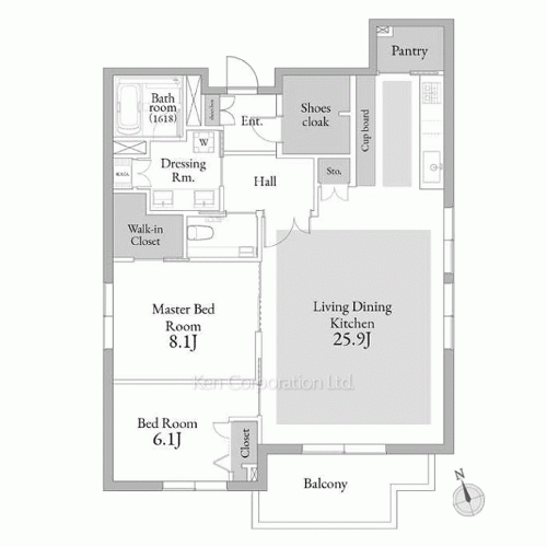 Property Blueprint /rent/tokyoapartment/search/results/215955/2026070133.html