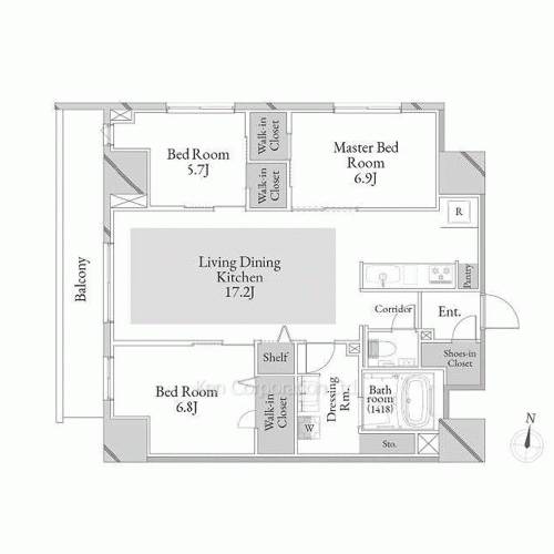 Property Blueprint /rent/tokyoapartment/search/results/215954/2026070196.html