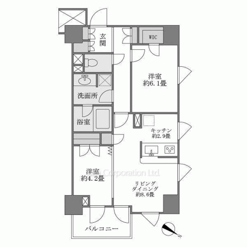Property Blueprint /rent/tokyoapartment/search/results/135057/2026070346.html