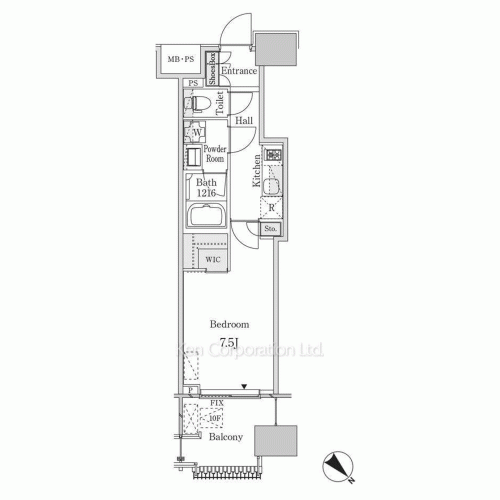 Property Blueprint /rent/tokyoapartment/search/results/208353/2026070582.html