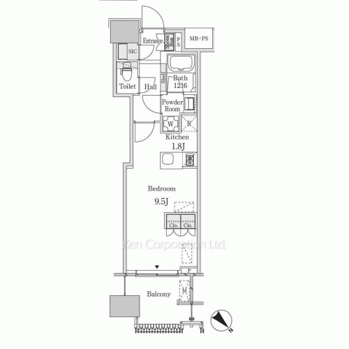 Property Blueprint /rent/tokyoapartment/search/results/208353/2026070584.html