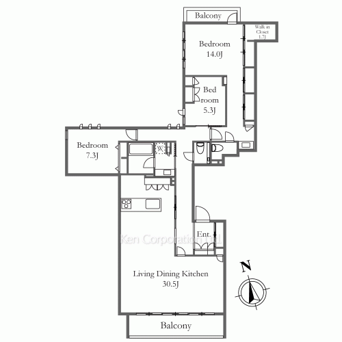 Property Blueprint /rent/tokyoapartment/search/results/216200/2026070658.html