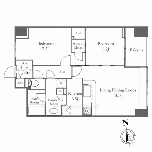Property Blueprint /rent/tokyoapartment/search/results/167810/2026080030.html