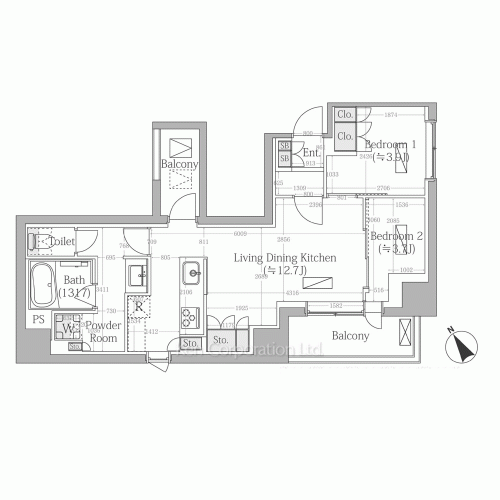 Property Blueprint /rent/yokohamaapartment/search/results/215747/2026080054.html