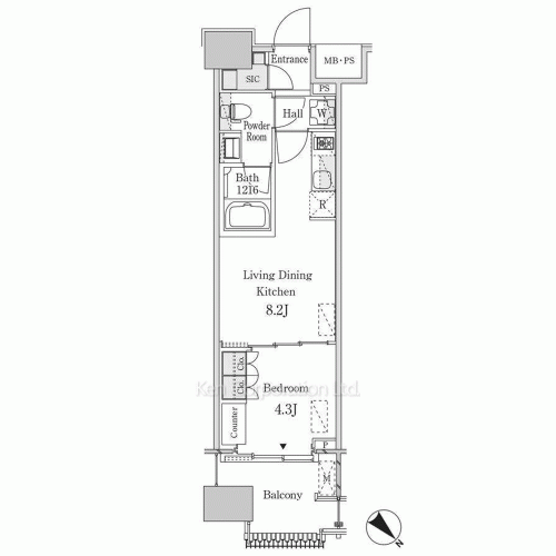 Property Blueprint /rent/tokyoapartment/search/results/208353/2026080079.html
