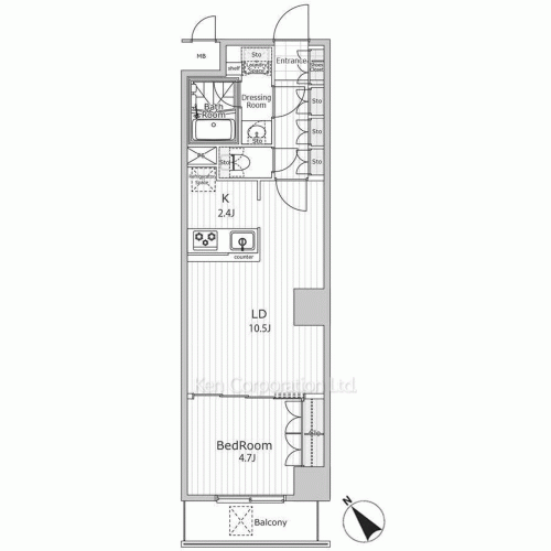 Property Blueprint /rent/tokyoapartment/search/results/209174/2026080082.html