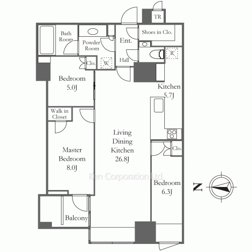 Property Blueprint /rent/tokyoapartment/search/results/211395/2026080114.html