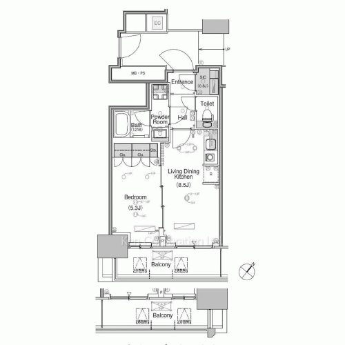 Property Blueprint /rent/tokyoapartment/search/results/180383/2026080207.html