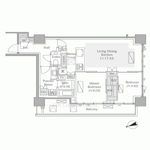 Property Blueprint /rent/tokyoapartment/search/results/215690/2026080251.html