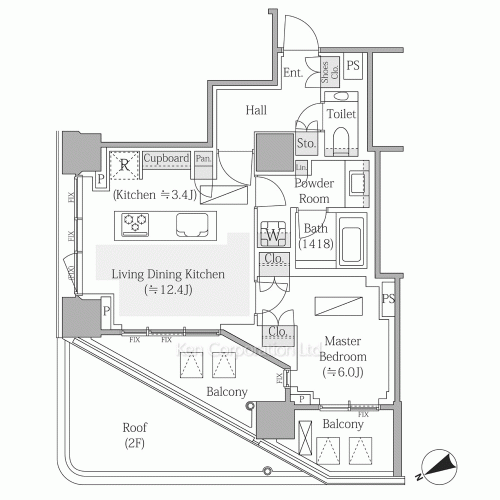 Property Blueprint /rent/tokyoapartment/search/results/215690/2026080261.html
