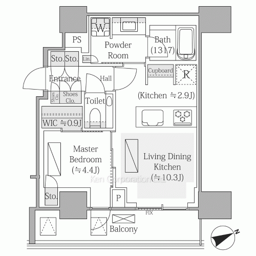 Property Blueprint /rent/tokyoapartment/search/results/215690/2026080274.html