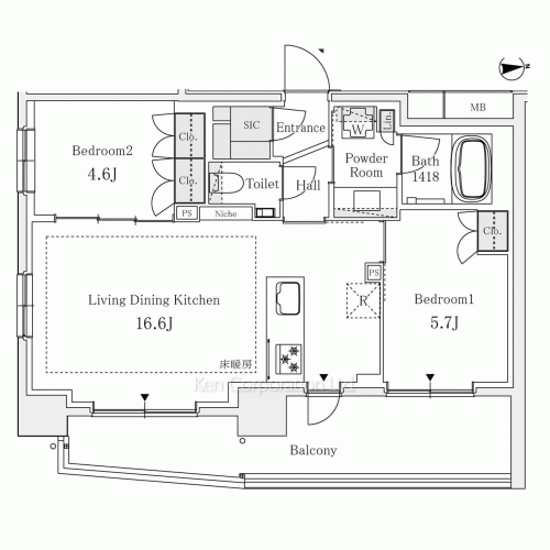 Property Blueprint /rent/tokyoapartment/search/results/216445/2026080371.html