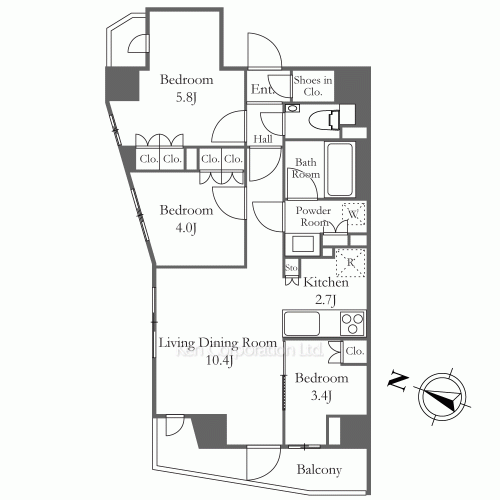 Property Blueprint /rent/tokyoapartment/search/results/210546/2026090018.html