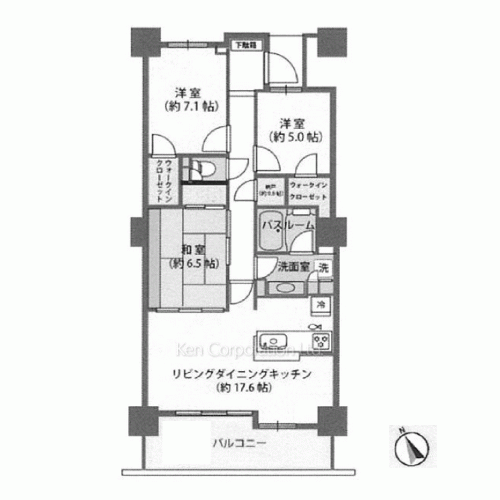 Property Blueprint /rent/yokohamaapartment/search/results/151350/2026090162.html