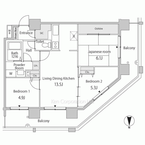 Property Blueprint /rent/tokyoapartment/search/results/198878/2026090297.html