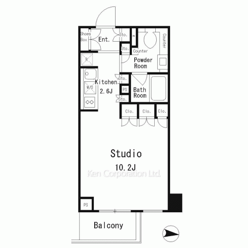 Property Blueprint /rent/tokyoapartment/search/results/158728/2026090320.html