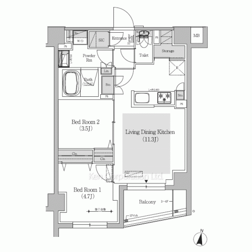 Property Blueprint /rent/tokyoapartment/search/results/216700/2026090437.html