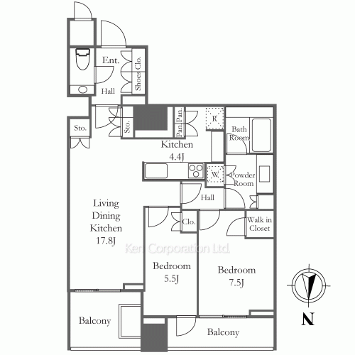 Property Blueprint /rent/tokyoapartment/search/results/205375/2026090707.html