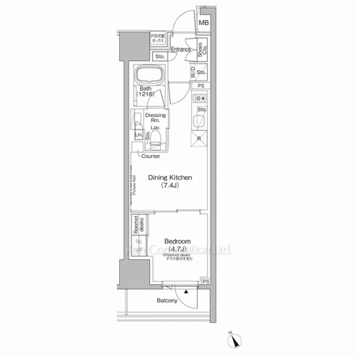 Property Blueprint /rent/tokyoapartment/search/results/213962/2026090731.html