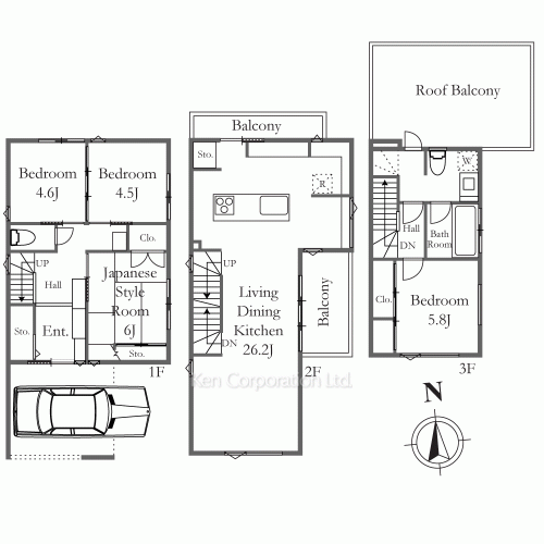 Property Blueprint /rent/tokyoapartment/search/results/216866/2026100038.html