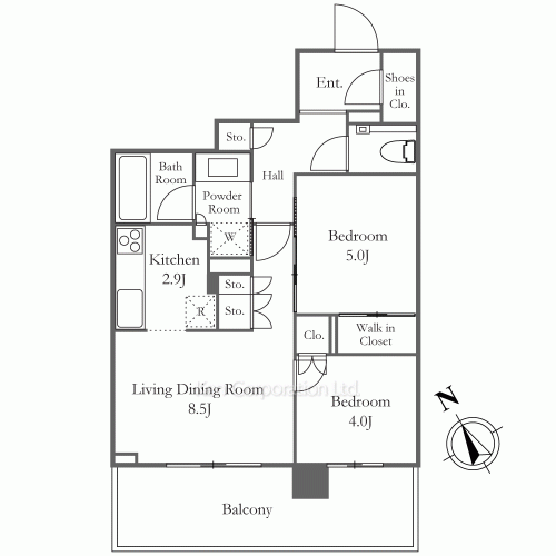 Property Blueprint /rent/tokyoapartment/search/results/216832/2026100078.html